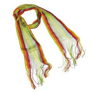 SOLD Y2K Ranbow Scarf